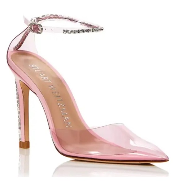 Stuart Weitzman
Glam 100 Strap Pumps Color: Pink/Clear size 6 - Picture 3 of 16
